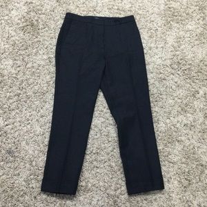 Ann Taylor‎ cuffed trousers womens size 6 dark navy